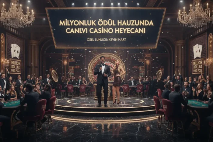 Milyonluk Ödül Havuzunda Kevin Hart ile Canlı Casino Heyecanı